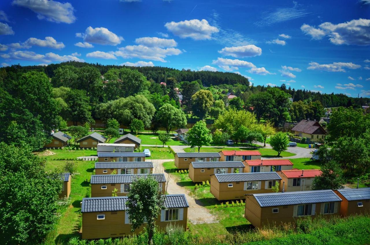 Hotel Camping Prima Týn nad Vltavou Exterior foto